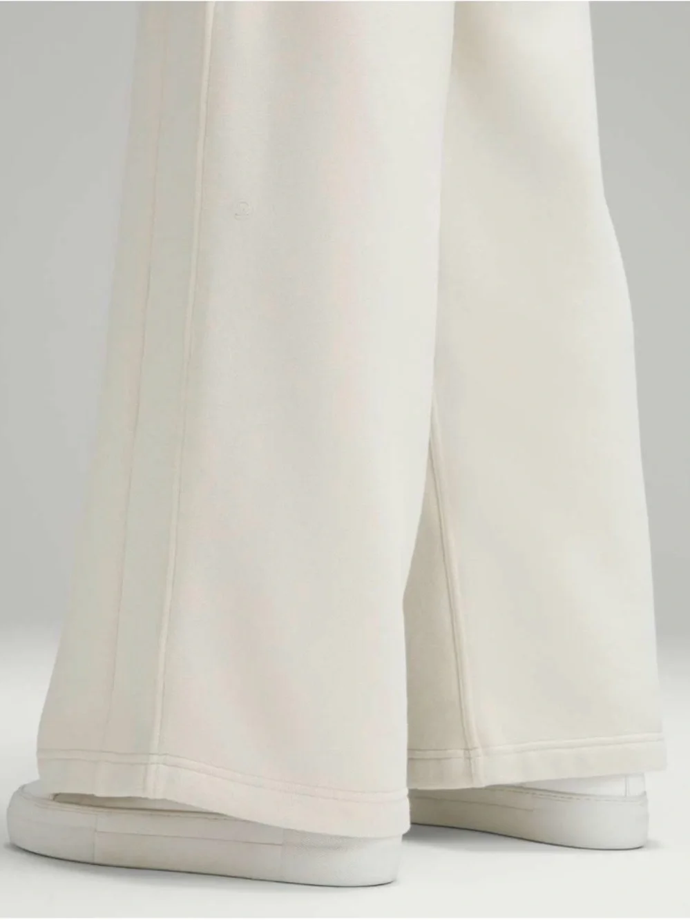 Lululemon Scuba Mid-Rise Wide-Leg Pant *Full Length Bone